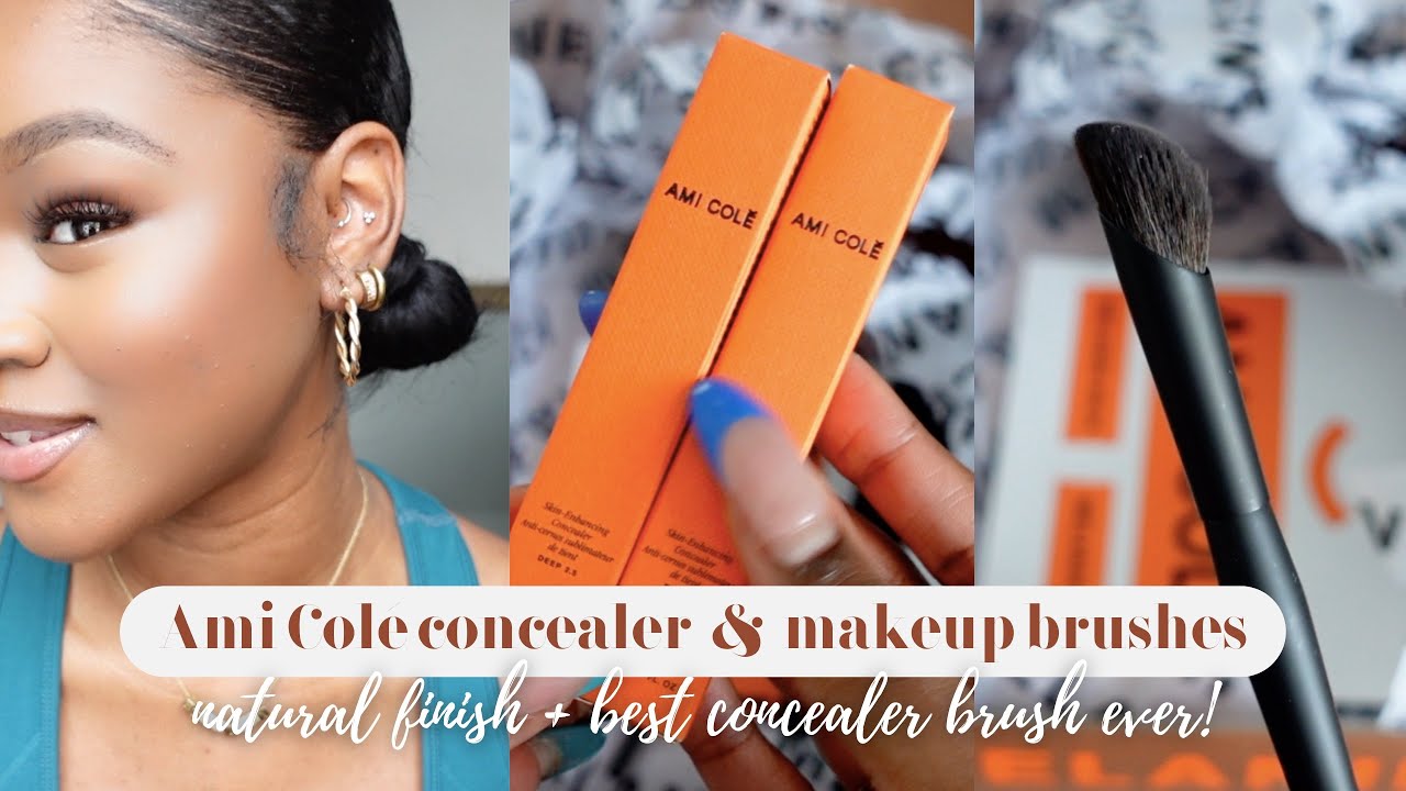 NEW Ami Colé Concealer | #BrittsRecentBeauty 1st Impression | Best Concealer Brush Ever!