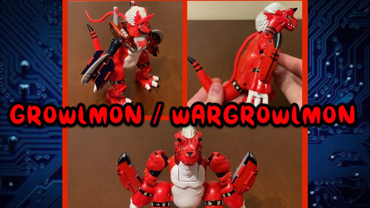 Digimon Tamers Growlmon / Wargrowlmon “Review” (Japanese Ver.)