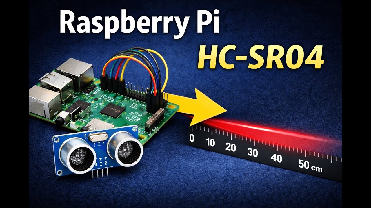 Raspberry Pi Ultraschallsensor – Abstand messen mit HC SR04 (Python)