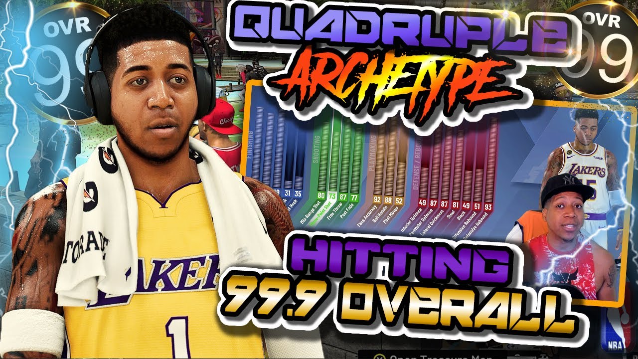 6'6 Michael Jordan Quadruple Archetype At 99.9 Overall - NBA 2K20 Attribute & Badge Update