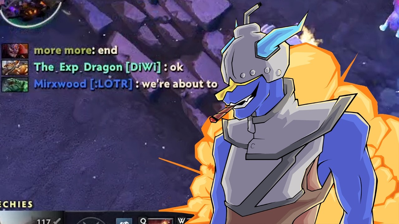 Techies meets the friendliest Dota 2 randoms