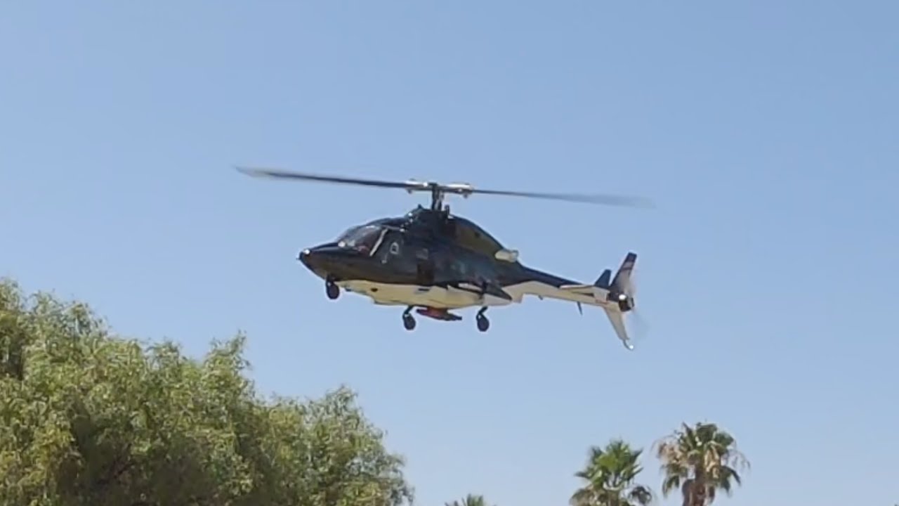 E188s Airwolf GPS Helo - June Sunday Morning Park Flight(4k)