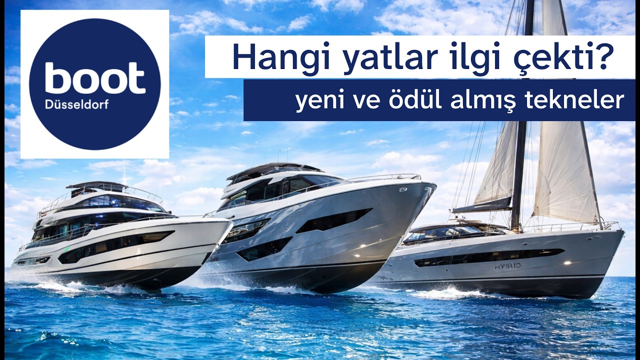 En İddialı Tekne ve Yatları İnceledim.     #tekne #boatshow