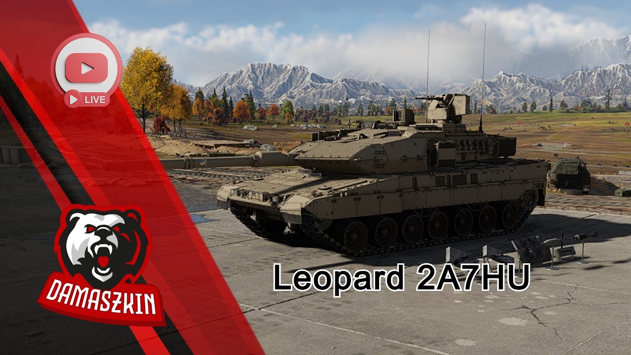 [GRIND] Olasz Top Br I Leopard 2A7 HU I Közös csaták CASPápával! #warthunder