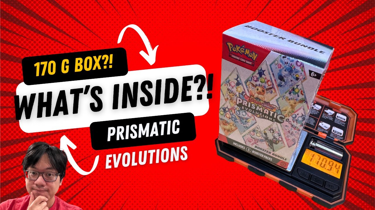 HEAVIEST PRISMATIC EVOLUTIONS BOX EVER?! 🔥 171g Booster Box LIVE Opening!