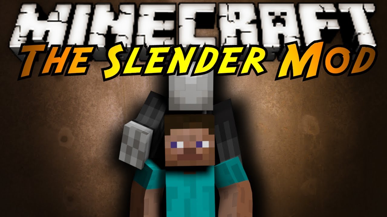 Minecraft Mod Showcase : SLENDER!