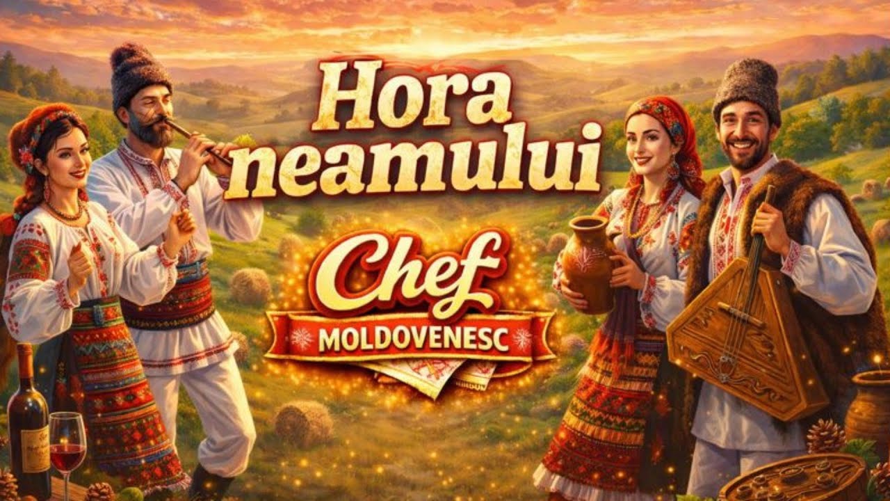Chef Moldovenesc 🔥 Hora neamului (Official Video)