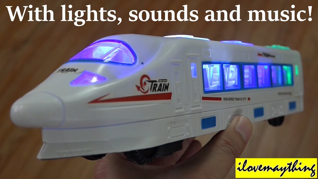Toy Review Channel: A Toy Train with Music, Sounds and Lights Bump & Go Unboxing and Playtime