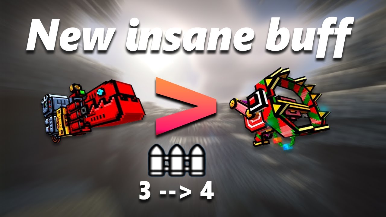 БЕЗУМНОЕ новое вертикальное устройство захвата BUFF | Pixel Gun 3D