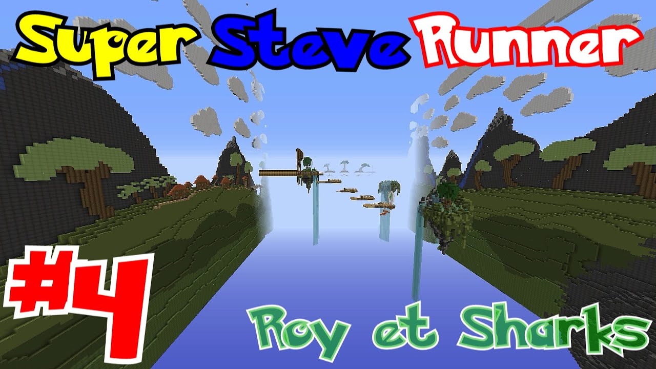 Super Steve Runner #4 - Map Minecrat Roy Leviking & sharksleviking [FR]