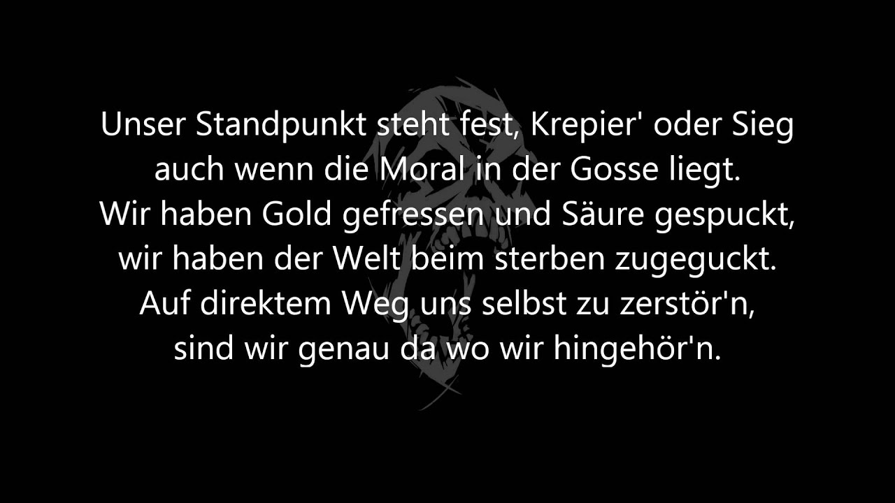 Endstadium - Krepier&acute; oder Sieg