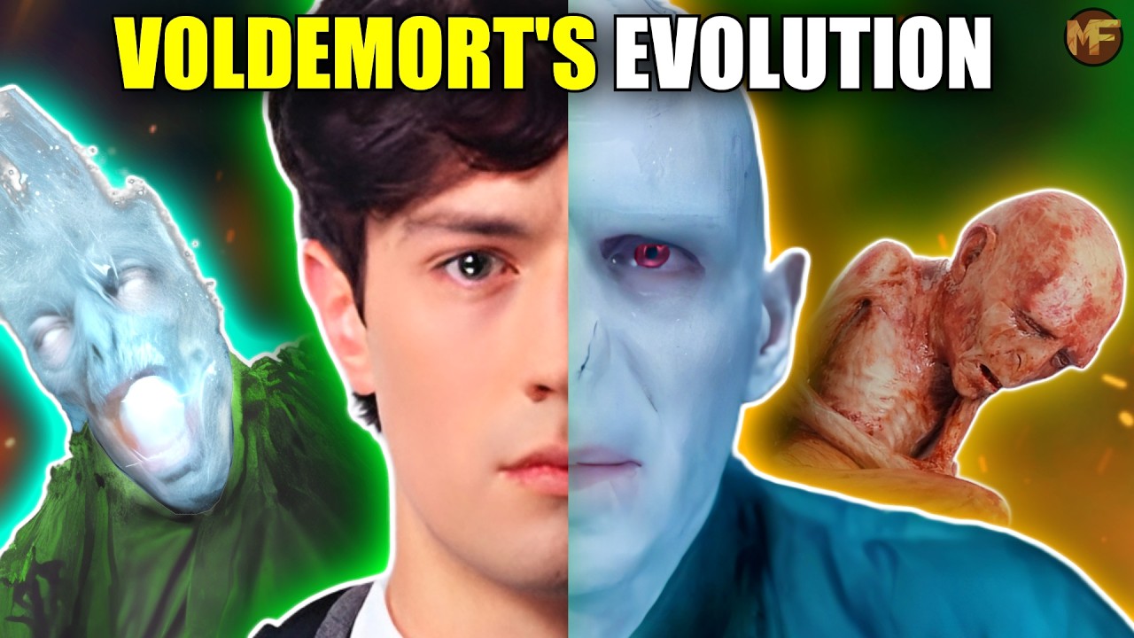 The Entire Evolution & Transformation of Lord Voldemort's Body (How He Lost His Nose)