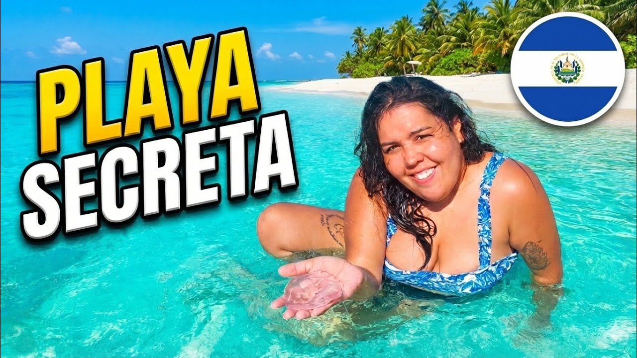 La playa VIRGEN de El Salvador que pocos conocen (Parece República Dominicana) 🌴 🐟