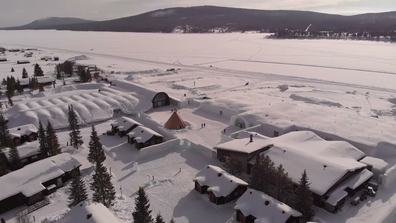 Ice Hotel (Jukkasjärvi) 2021 - Drone Footage