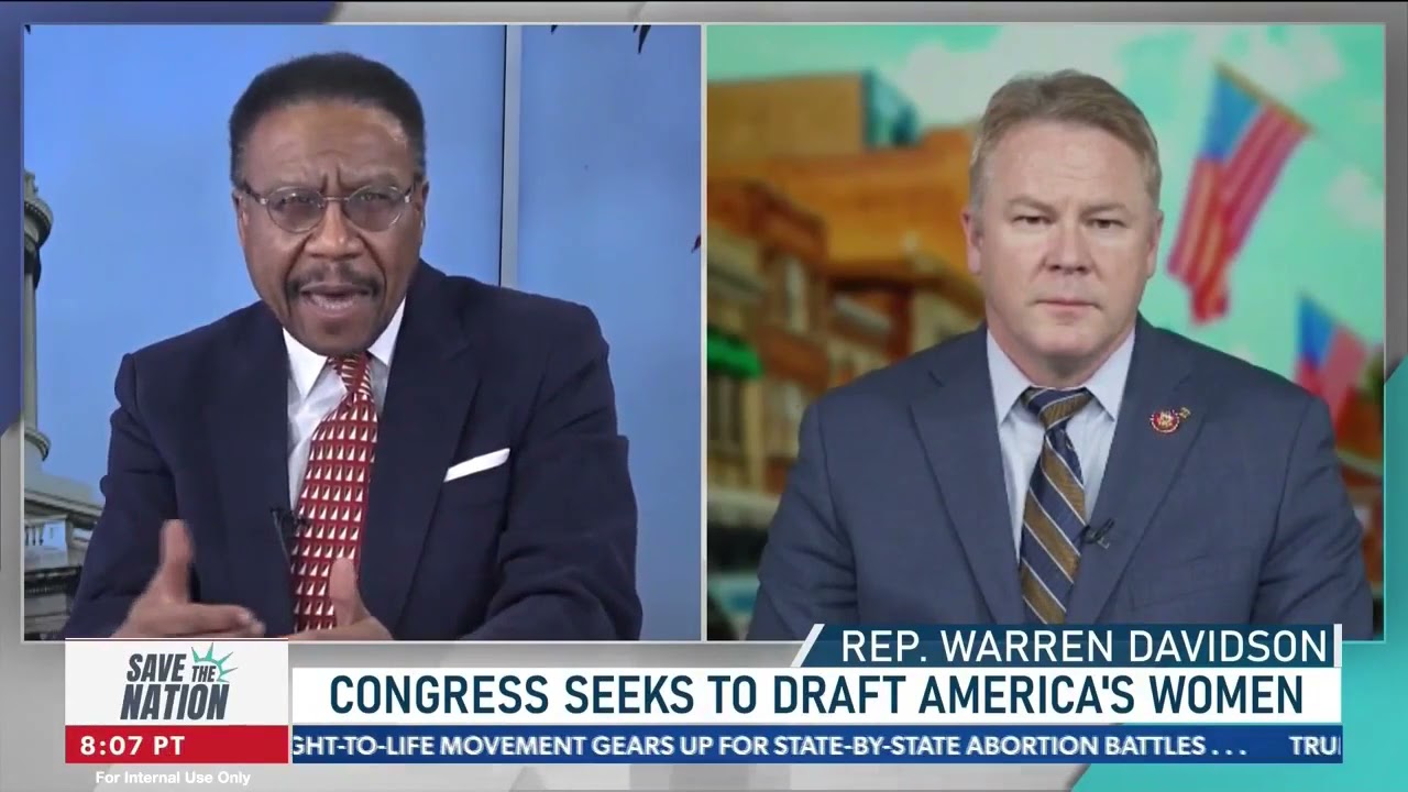Davidson on Opposing Requiring Women to Sign Up for the Draft