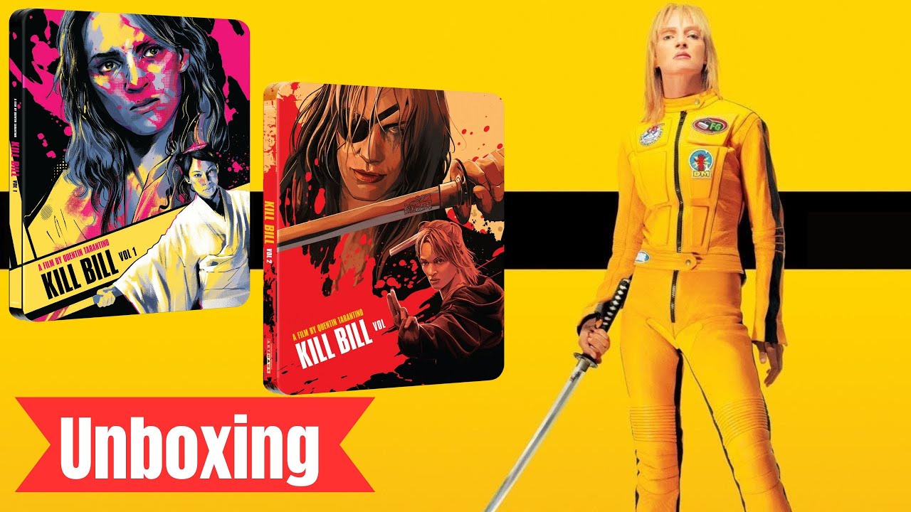 Kill Bill Vol. 1 & 2 – Traumhafte Steelbooks für Sammler!