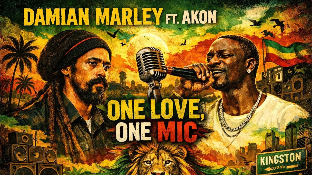 Damian Marley ft Akon – ONE LOVE, ONE MIC (Official Music Video) 🎶