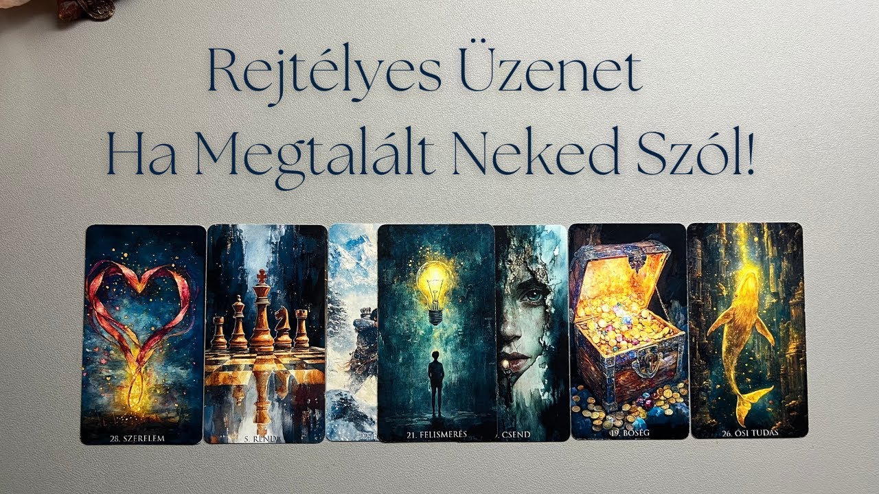 🎁Rejtélyes Üzenet. Ha Megtalált Neked Szól!🔮