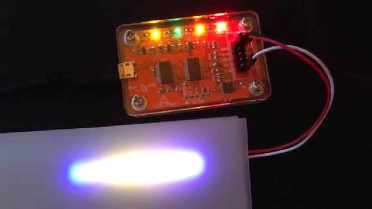 Controlling WS2812B LEDs with a Bus Pirate