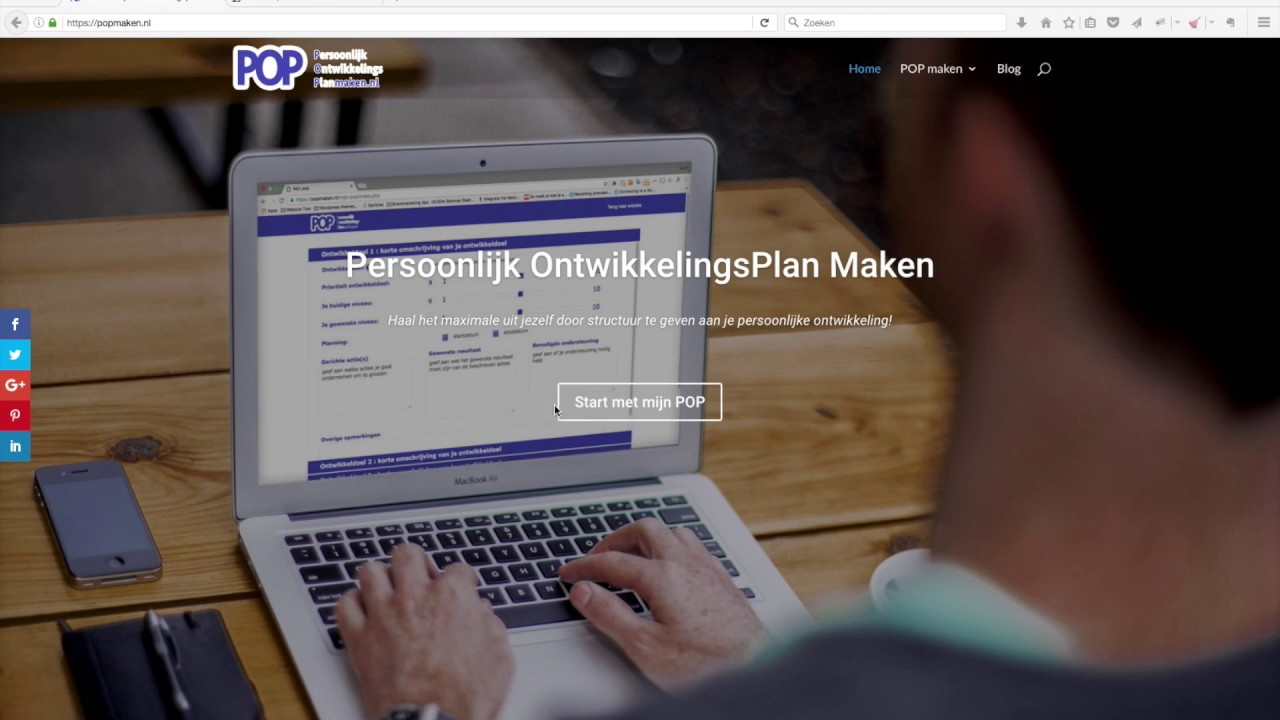 Persoonlijk Ontwikkelingsplan maken | POPmaken.nl