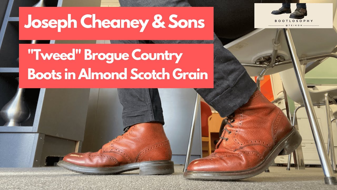 Review of the Joseph Cheaney "Tweed" Brogue Country Boots