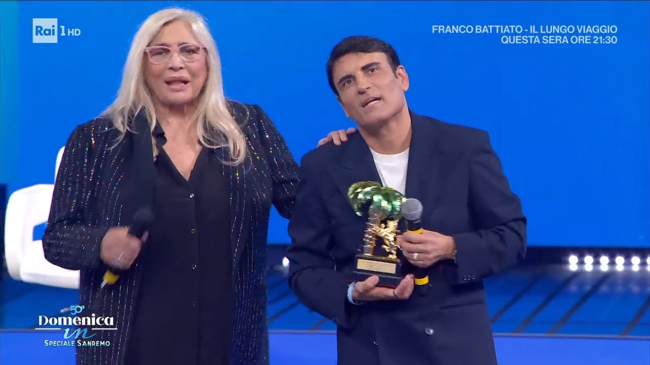 L'intervista di Sal Da Vinci - Domenica In Speciale Sanremo 2026