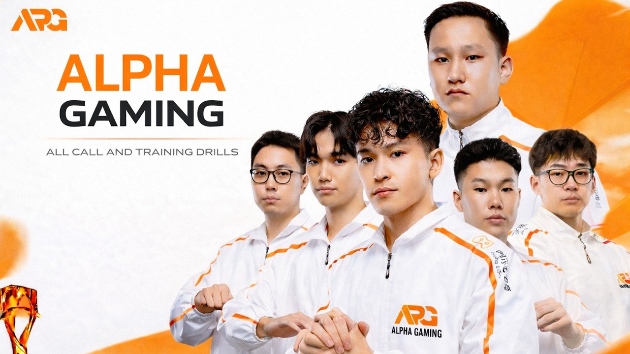 PUBG MOBILE MONGOLIA 🇲🇳 : ALL CALLS & TRAINING DRILL OF ALPHA GAMING 😱🔥 APG SCRIMS Highlights