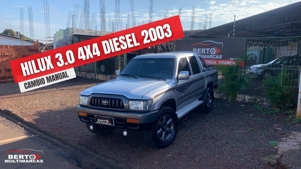 Hilux 3.0 4x4 diesel 2003 Completa