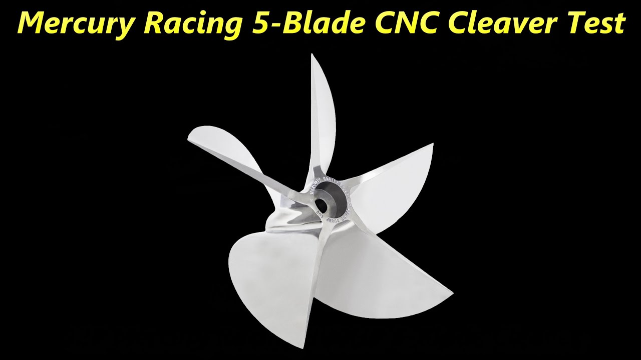 Fastbass Marine TV -- Mercury 5 Blade Cleaver Test