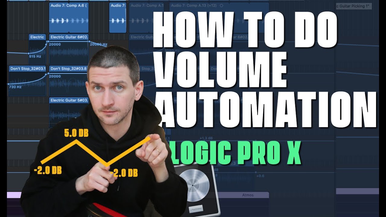 How To Do Volume Automation in Logic Pro X