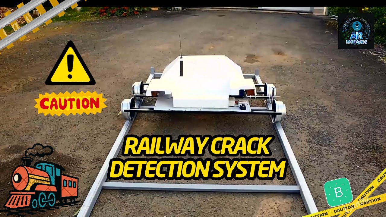 IoT Based Railway Crack Detection System |  Blynk2.0 Rail line Crack Detection