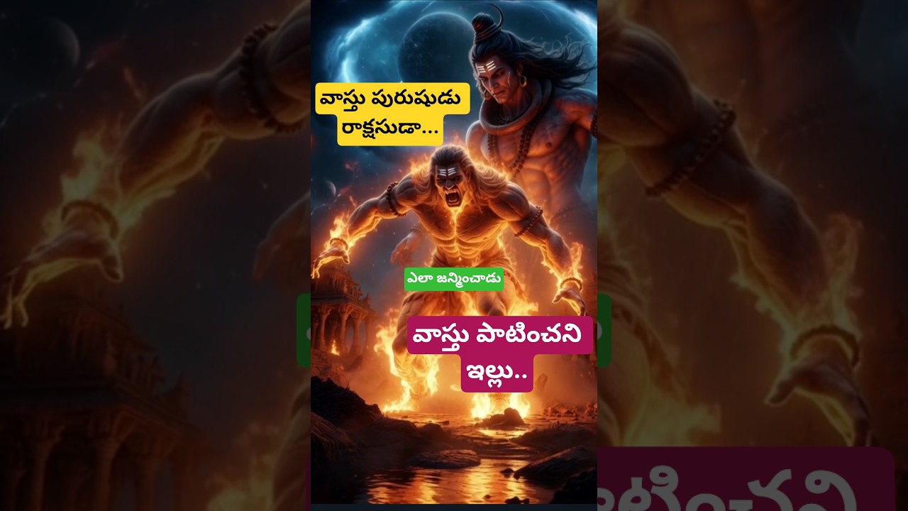 వాస్తు పురుషుడు Birth Story | House Construction Secret | వాస్తు పురుషుడు Body Map|why Devas Pinned