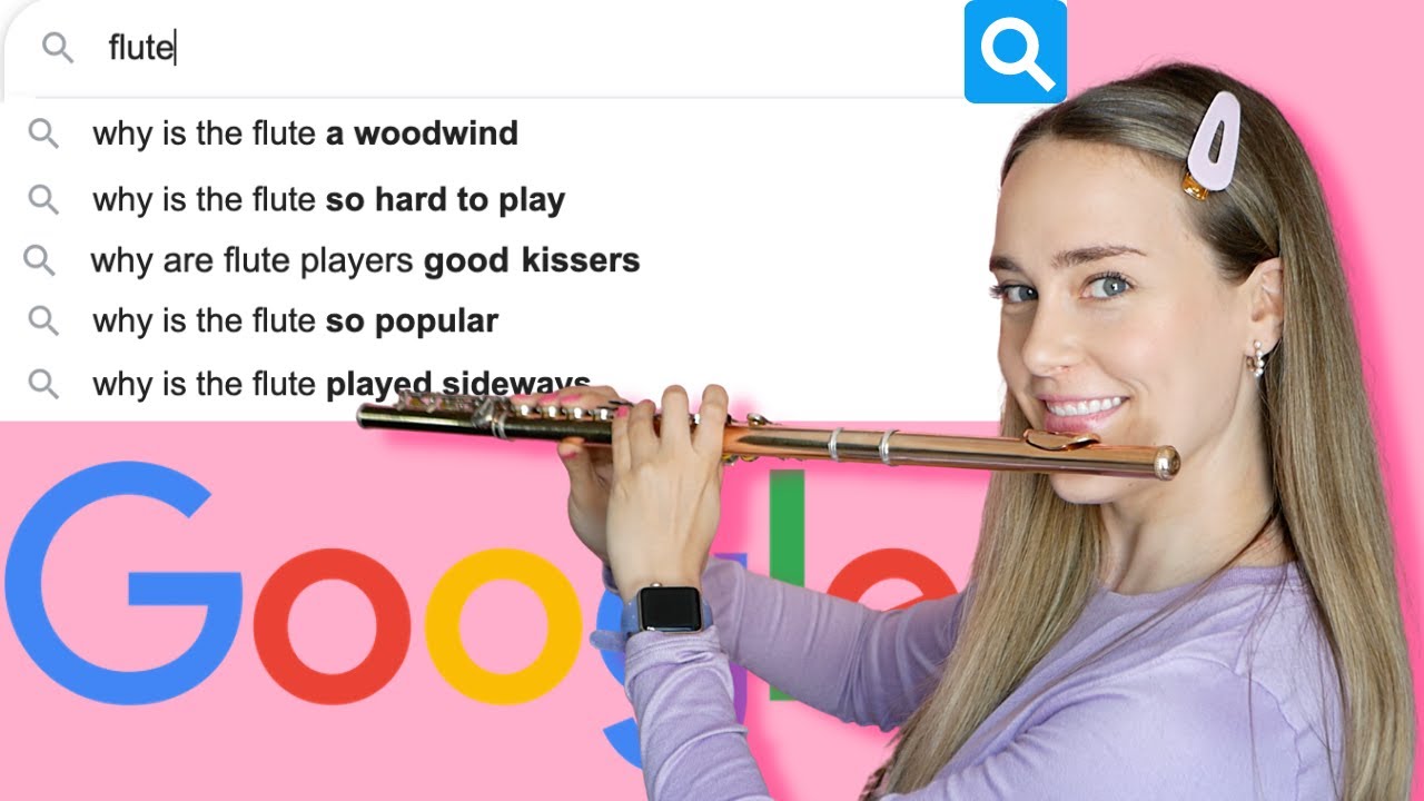 Профессиональный флейтист отвечает на большинство вопросов о флейте в Google
