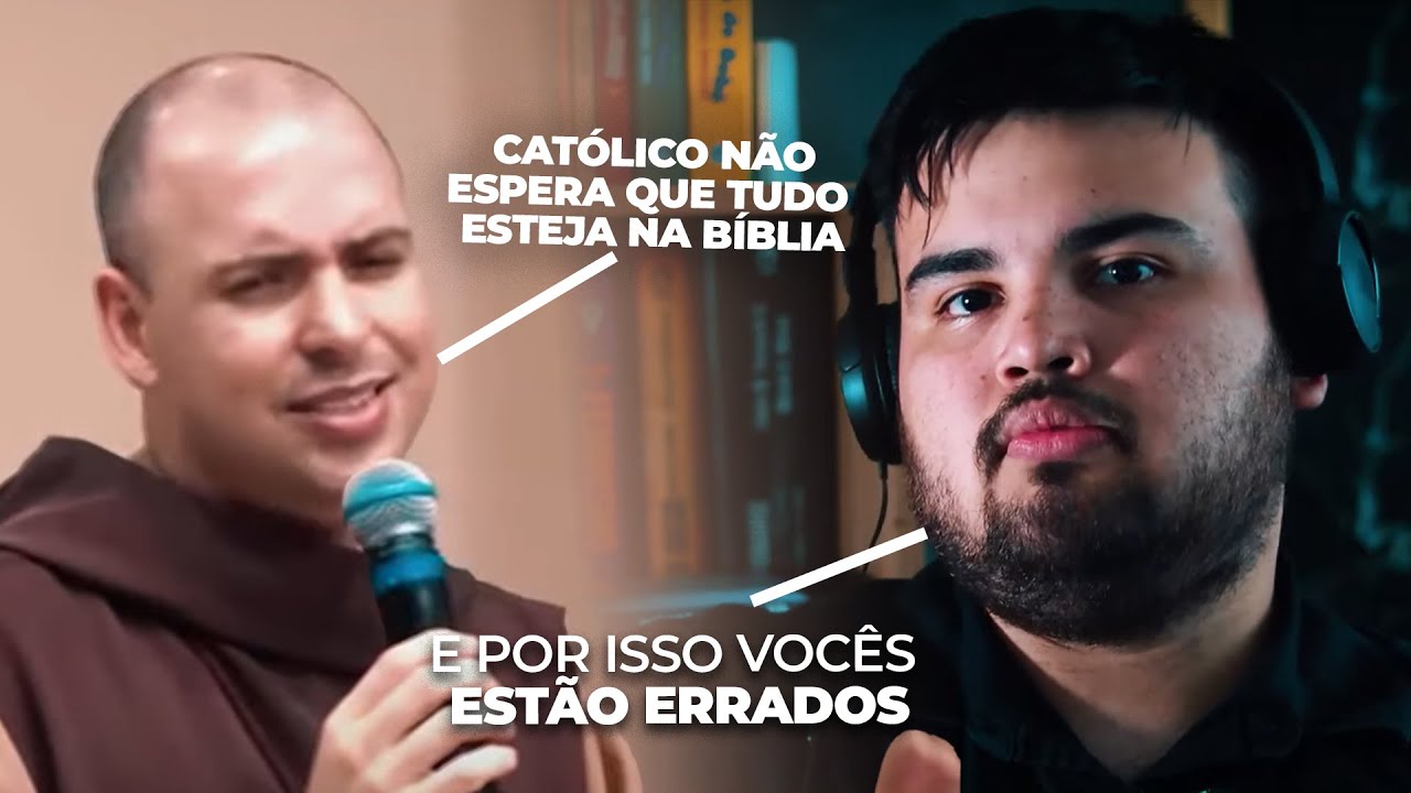 ISSO É LEGALISMO RELIGIOSO? HERESIA OU NÃO? FREI GILSON FALANDO SOBRE BASE BÍBLICA - REACT