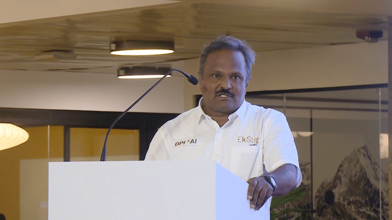 Transforming Lives &ndash; DPI^AI | Jagadish Babu | People+ai Mela