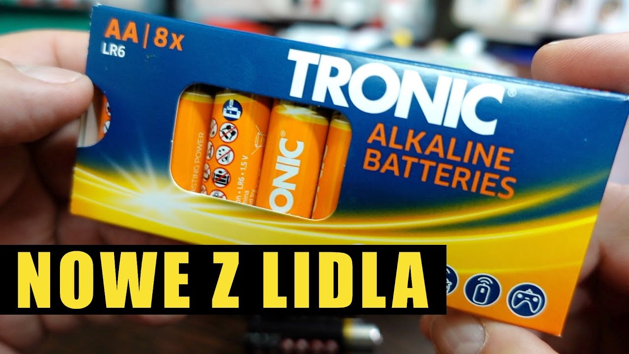 Nowe baterie Tronic LIDL - czy będą tak dobre jak Aerocell?