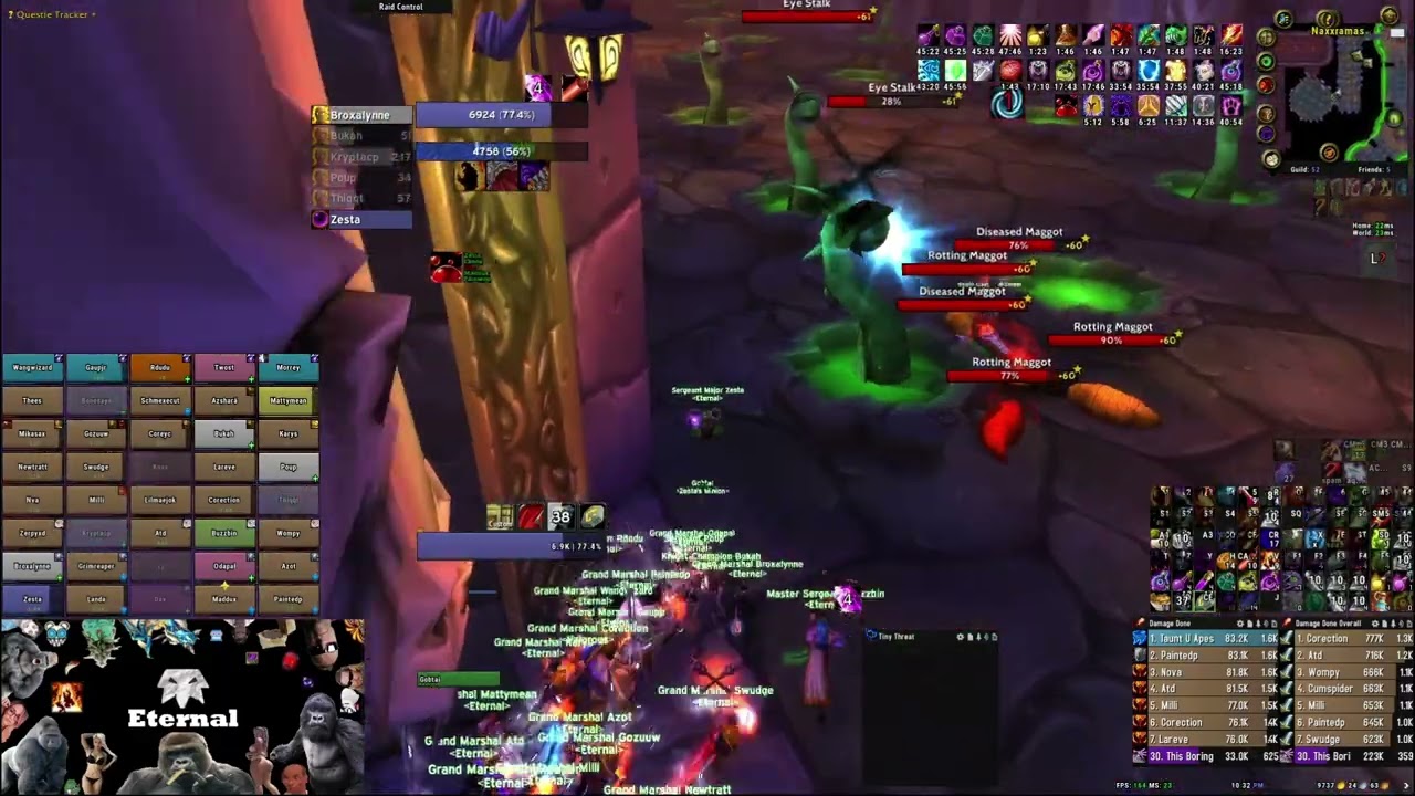 Eternal Week 5 Naxxramas 48:25 | Classic Fresh | Warlock PoV