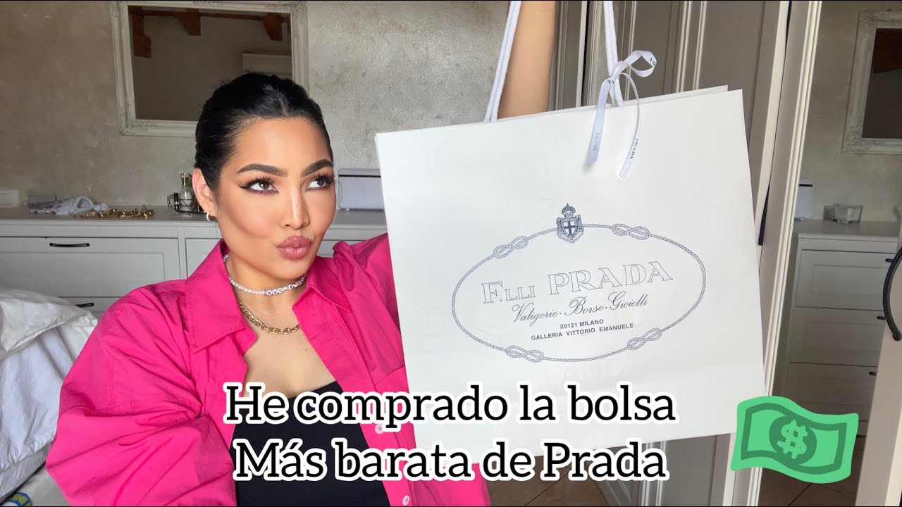 Me he comprado la bolsa m&aacute;s barata de Prada 💵🤑// Mi vida en Italia 🇮🇹