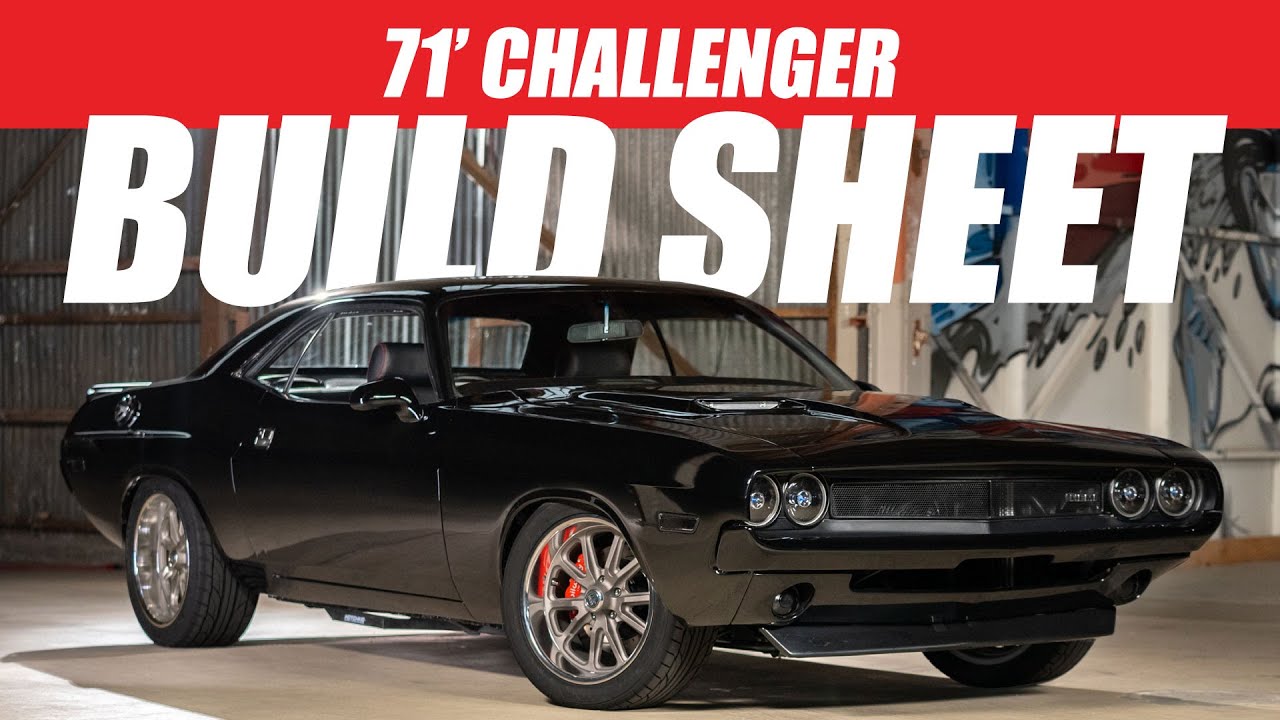 RM19 Build Sheet & Ride Along: Hemi swapped 1971 Dodge Challenger