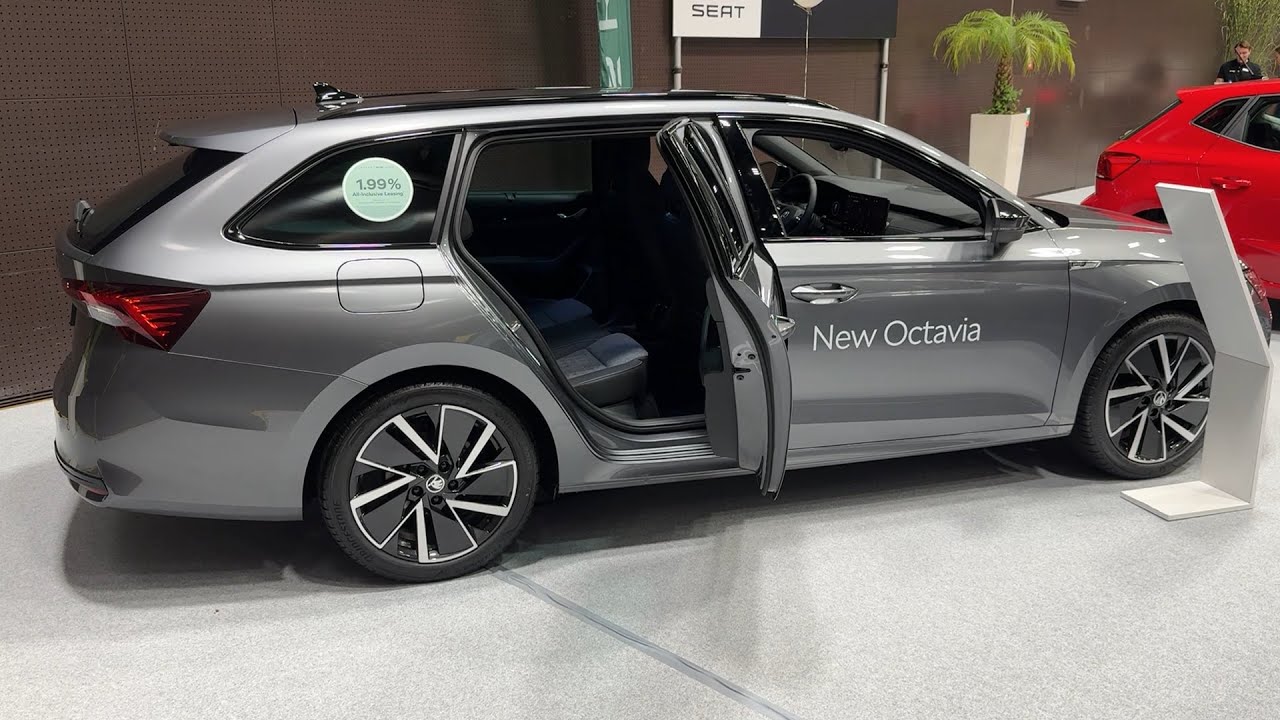 SKODA OCTAVIA Combi FACELIFT - PRACTICALITY, impressive HEADREST & other USEFUL FEATURES