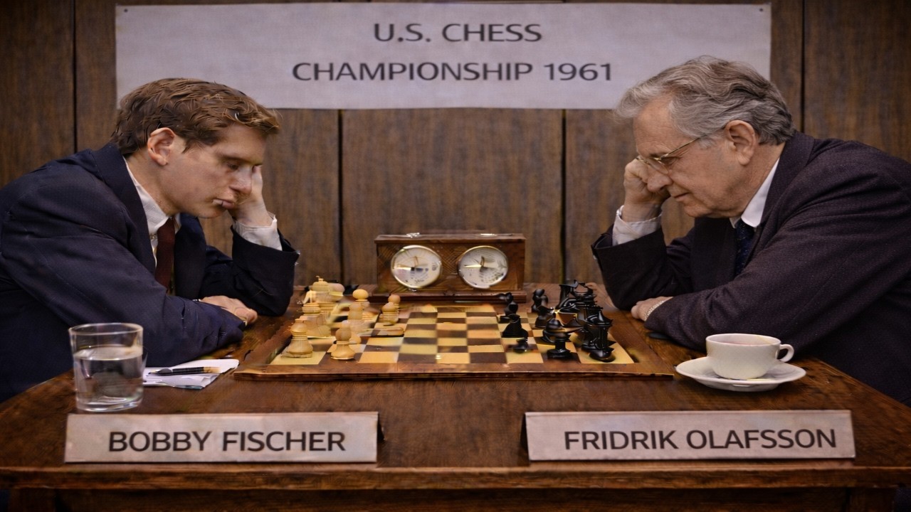 Bobby Fischer vs Fridrik Olafsson. Bled, Slovenia 1961