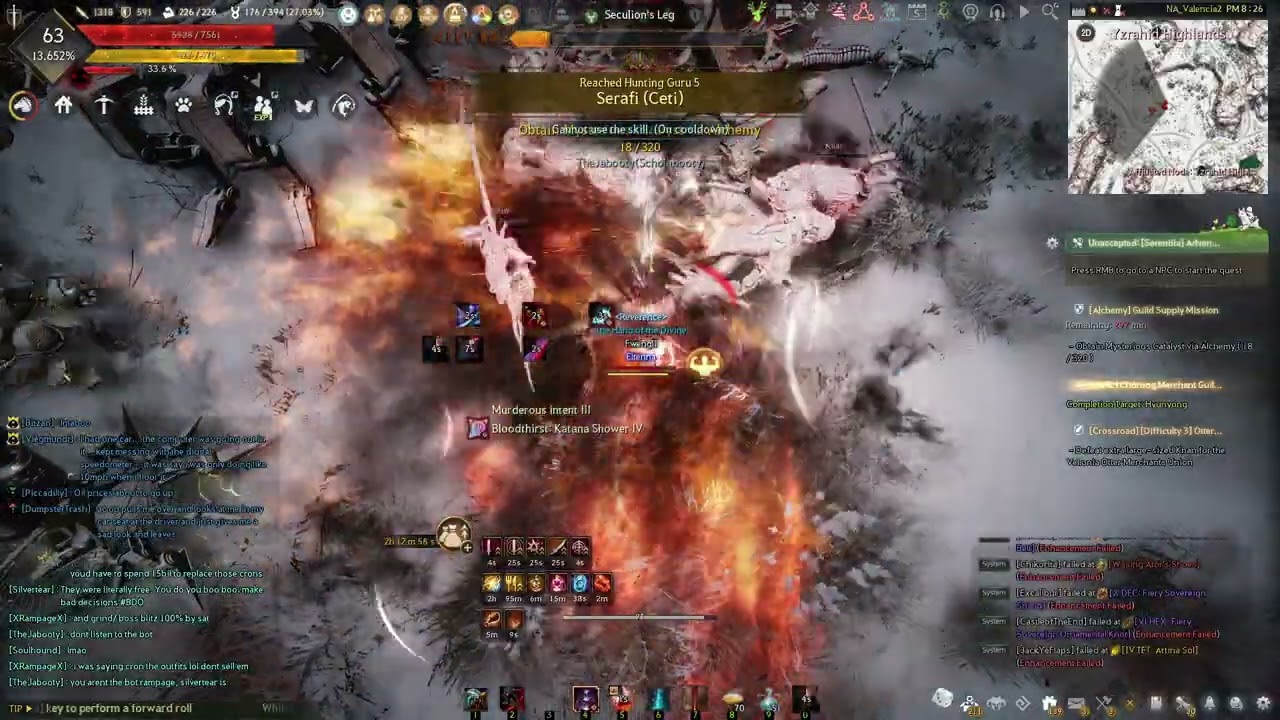 Black Desert Online Lv. 63 Awakening Ninja leveling part 312: I go so much faster now!
