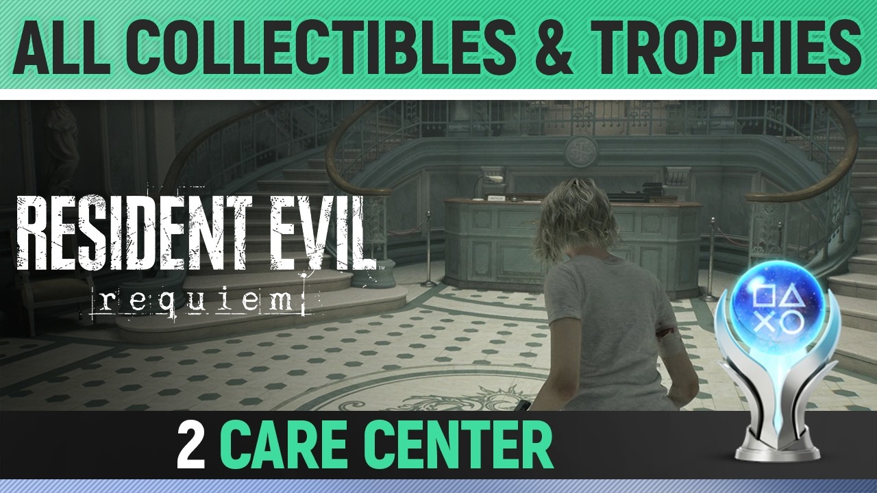 Resident Evil Requiem - Care Center - All Trophies & Collectibles 🏆 All Files, Safes, Containers...