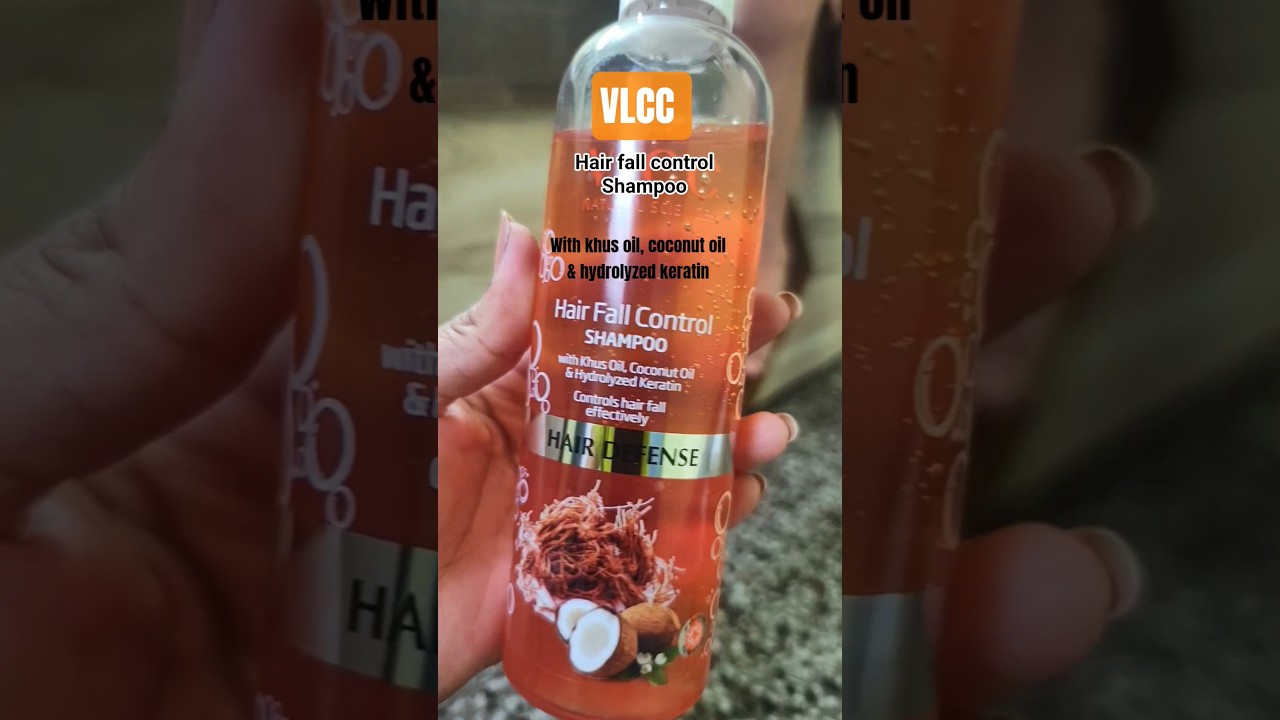 vlcc hairfall control shampoo review #shampoo #vlcc #shorts #love #haircare #hairfallcontrol #viral