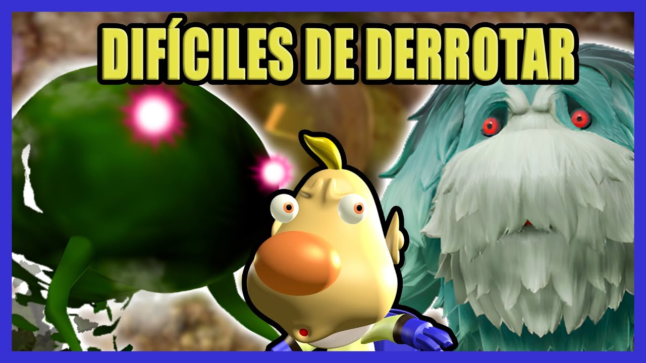 Los Jefes m&aacute;s Poderosos de Pikmin