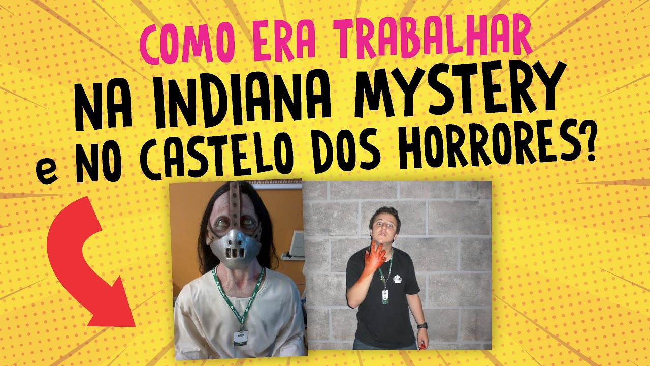 Como era trabalhar na INDIANA MYSTERY e no CASTELO DOS HORRORES do Playcenter?