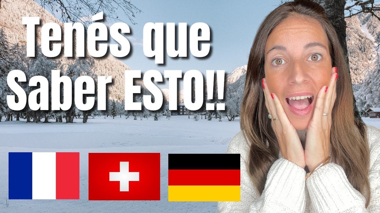 🚨 VENTAJAS de VIVIR en la Frontera FRANCIA 🇫🇷 SUIZA 🇨🇭 ALEMANIA 🇩🇪