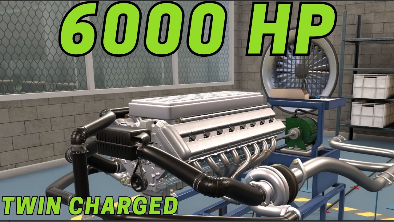 TWIN CHARGED V16 Awesomeness  - Automation the car company tycoon