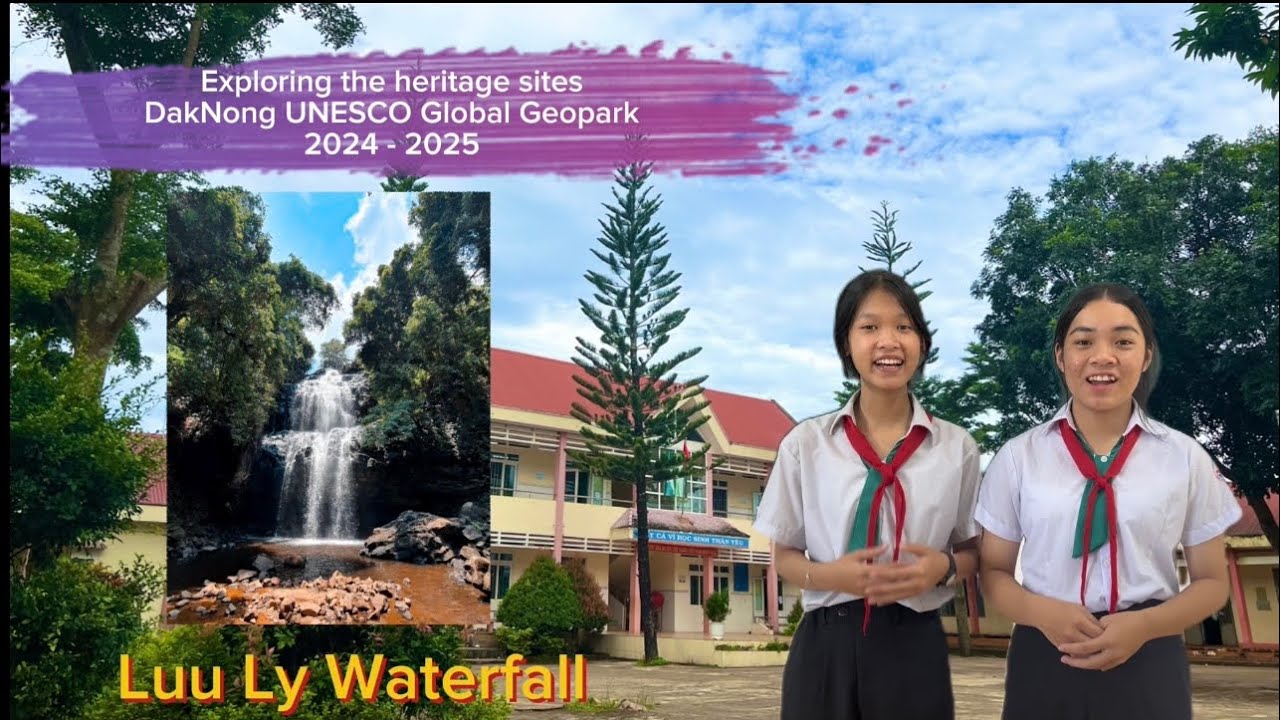 Luu Ly Waterfall | Dang Khanh Linh - Doan Thi Anh Thu | Phan Dinh Giot Primary & Secondary School