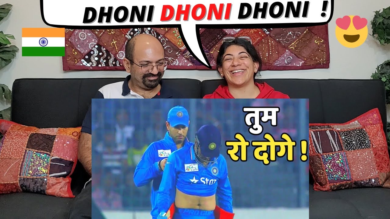 A Man Who Never Give Up | MS DHONI | Indian American Reactions !